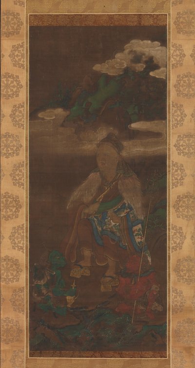 恩之宫的肖像，14-15世纪末。 作者 极斋