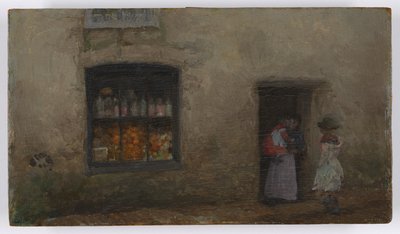橙色音符：甜品店 作者 詹姆斯·阿博特·麦克尼尔·惠斯勒