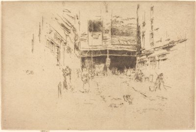 衣服交换》，第I期，1887年。 作者 詹姆斯·阿博特·麦克尼尔·惠斯勒