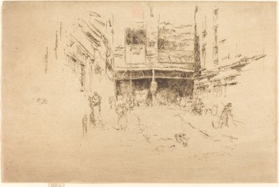衣服交换》，第I期，1887年。 作者 詹姆斯·阿博特·麦克尼尔·惠斯勒