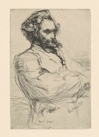 Drouet, 18591879. 作者 詹姆斯·阿博特·麦克尼尔·惠斯勒