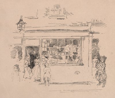 德鲁里·莱恩（Drury Lane Rags），1888年。 作者 詹姆斯·阿博特·麦克尼尔·惠斯勒