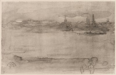 清晨，1878年。 作者 詹姆斯·阿博特·麦克尼尔·惠斯勒