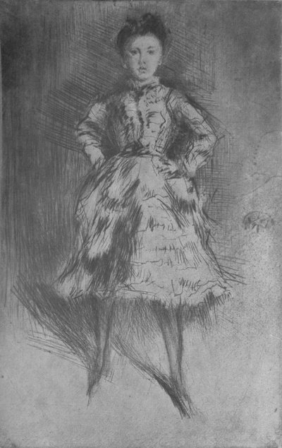 埃莉诺·莱兰（Elinor Leyland），1874年，1904年 作者 詹姆斯·阿博特·麦克尼尔·惠斯勒