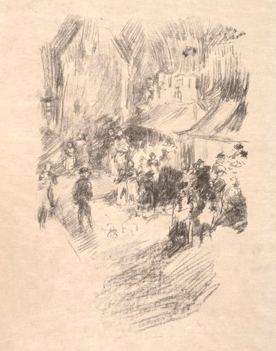 Fair，Lyme，-Regis，1895。 作者 詹姆斯·阿博特·麦克尼尔·惠斯勒
