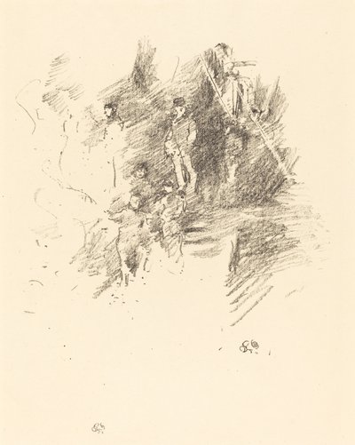 1895年11月5日。 作者 詹姆斯·阿博特·麦克尼尔·惠斯勒