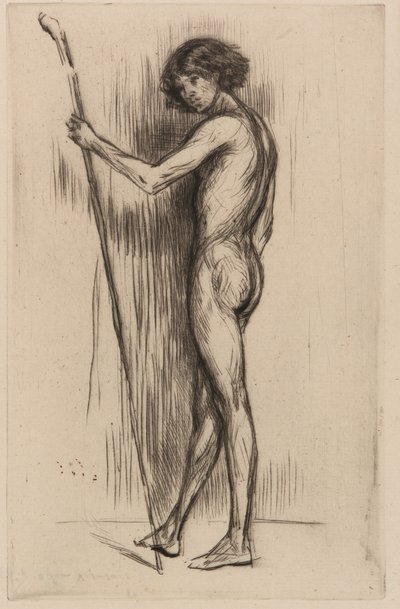 Fusco, 1872. 作者 詹姆斯·阿博特·麦克尼尔·惠斯勒