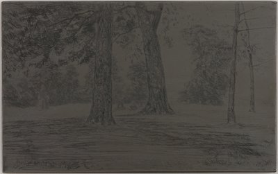 格林威治公园，1859年。 作者 詹姆斯·阿博特·麦克尼尔·惠斯勒