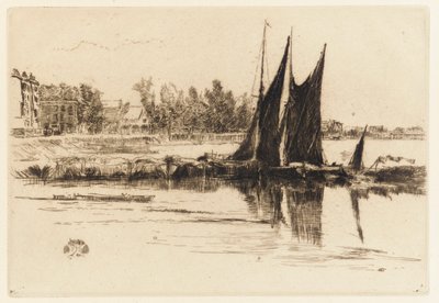 赫林汉姆，1879年。 作者 詹姆斯·阿博特·麦克尼尔·惠斯勒