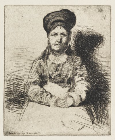 La Rétameuse, 1858年。 作者 詹姆斯·阿博特·麦克尼尔·惠斯勒