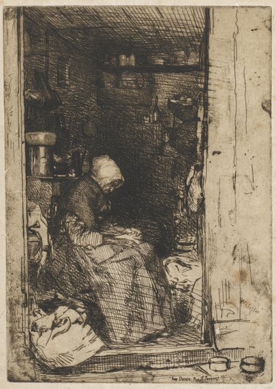 La Vieille aux Loques 作者 詹姆斯·阿博特·麦克尼尔·惠斯勒
