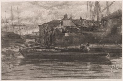 石灰屋，1878年。 作者 詹姆斯·阿博特·麦克尼尔·惠斯勒