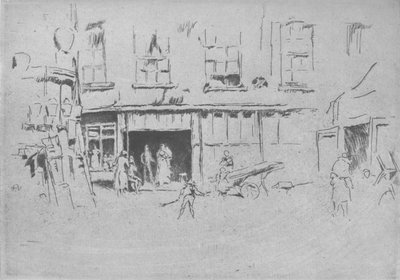小法院，c1881，1904年 作者 詹姆斯·阿博特·麦克尼尔·惠斯勒