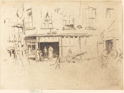 小法院，约18801881。 作者 詹姆斯·阿博特·麦克尼尔·惠斯勒