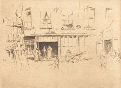 小法院，约18801881。 作者 詹姆斯·阿博特·麦克尼尔·惠斯勒