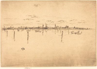 小威尼斯，1880年。 作者 詹姆斯·阿博特·麦克尼尔·惠斯勒