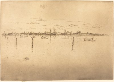 小威尼斯，1880年。 作者 詹姆斯·阿博特·麦克尼尔·惠斯勒