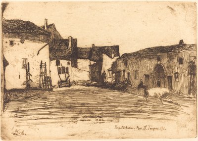 Liverdun, 1858. 作者 詹姆斯·阿博特·麦克尼尔·惠斯勒