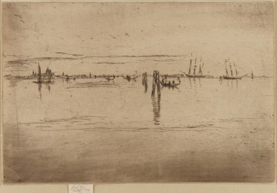 长湖，1879-1880。 作者 詹姆斯·阿博特·麦克尼尔·惠斯勒