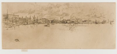 长威尼斯，1879-1880。 作者 詹姆斯·阿博特·麦克尼尔·惠斯勒