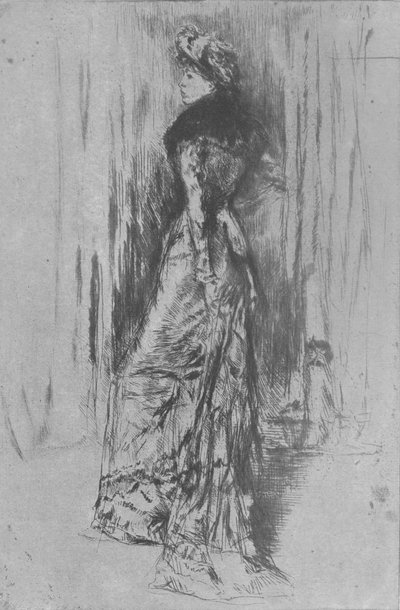 毛德（Maude），c1876年，1904年 作者 詹姆斯·阿博特·麦克尼尔·惠斯勒