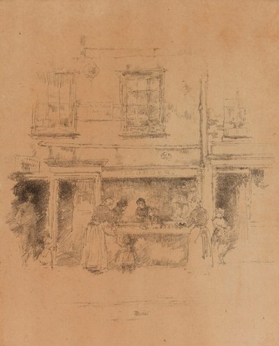 莫德鱼店 作者 詹姆斯·阿博特·麦克尼尔·惠斯勒