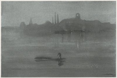夜曲》，1878年。 作者 詹姆斯·阿博特·麦克尼尔·惠斯勒