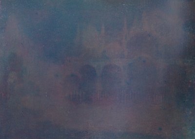 夜曲：蓝色和金色，圣马克，威尼斯，1880，1904 作者 詹姆斯·阿博特·麦克尼尔·惠斯勒