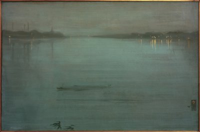 夜曲：Cremorne灯 作者 詹姆斯·阿博特·麦克尼尔·惠斯勒