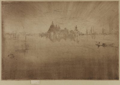 夜曲：敬礼，1879-1880。 作者 詹姆斯·阿博特·麦克尼尔·惠斯勒