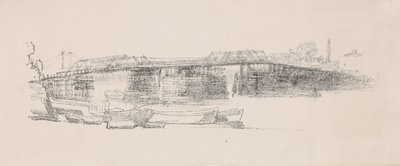 老巴特西桥，第2号，1878-1879。 作者 詹姆斯·阿博特·麦克尼尔·惠斯勒