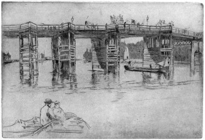 老普特尼桥，1879年1904年。 作者 詹姆斯·阿博特·麦克尼尔·惠斯勒