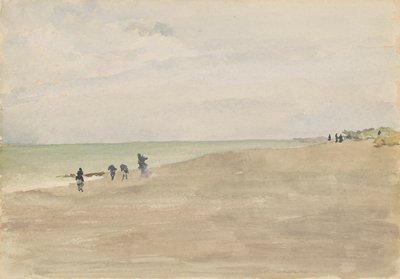 奥帕尔海滩，1882-1884。 作者 詹姆斯·阿博特·麦克尼尔·惠斯勒