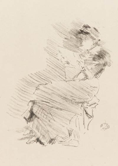 雷丁，1879年和1887年。 作者 詹姆斯·阿博特·麦克尼尔·惠斯勒