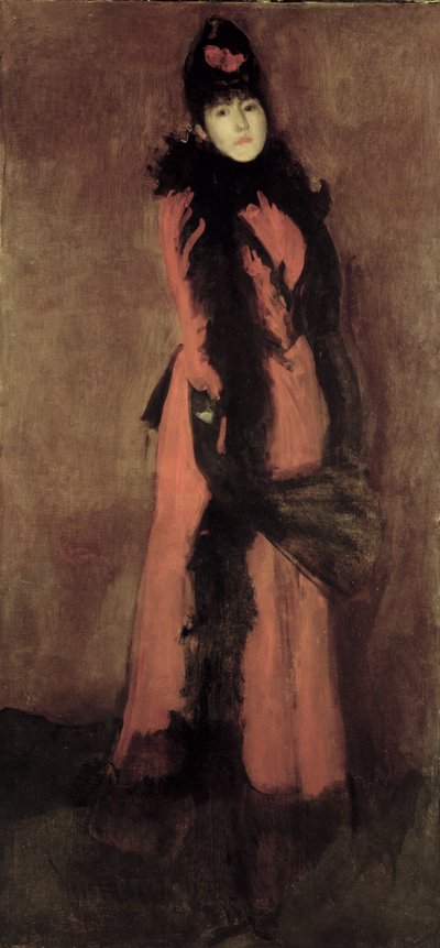 红与黑：范，1891-94 作者 詹姆斯·阿博特·麦克尼尔·惠斯勒