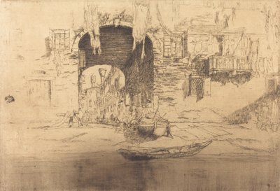 圣比亚吉奥，18791880年。 作者 詹姆斯·阿博特·麦克尼尔·惠斯勒