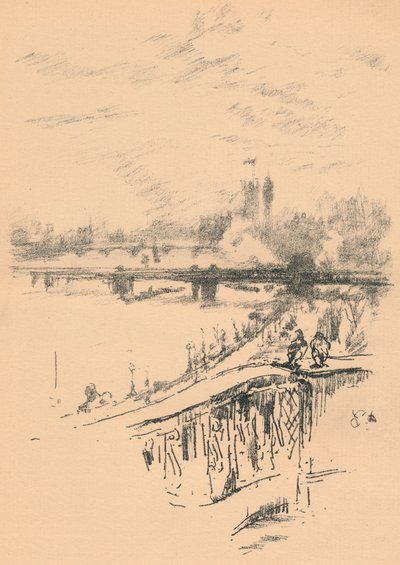 萨沃伊鸽，1896年，1898年 作者 詹姆斯·阿博特·麦克尼尔·惠斯勒