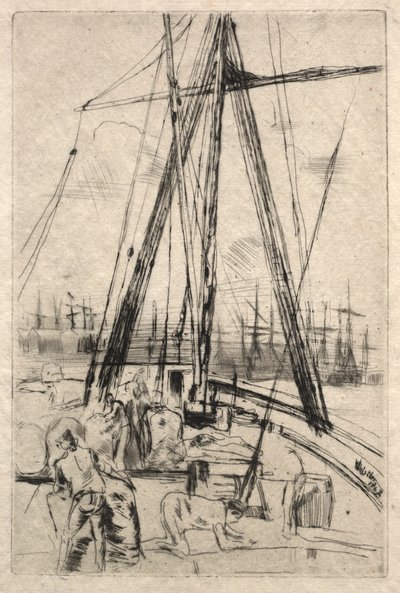 1867年在利物浦发运。 作者 詹姆斯·阿博特·麦克尼尔·惠斯勒
