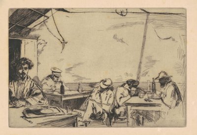 Threepenny Soup, 1859年。 作者 詹姆斯·阿博特·麦克尼尔·惠斯勒