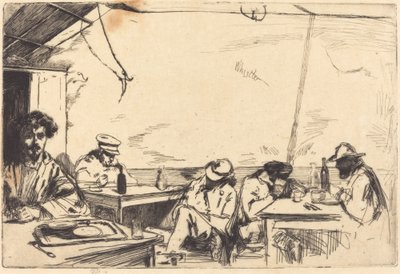 Threepenny Soup, 1859年。 作者 詹姆斯·阿博特·麦克尼尔·惠斯勒