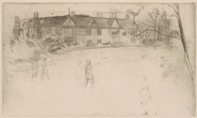 斯皮克厅，1875年。 作者 詹姆斯·阿博特·麦克尼尔·惠斯勒