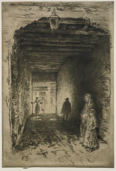乞eg，1880年。 作者 詹姆斯·阿博特·麦克尼尔·惠斯勒