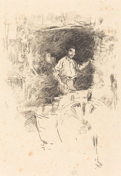 铁匠》，1895-1896。 作者 詹姆斯·阿博特·麦克尼尔·惠斯勒