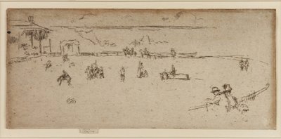 龅牙马》，《狂野西部》，1887年。 作者 詹姆斯·阿博特·麦克尼尔·惠斯勒