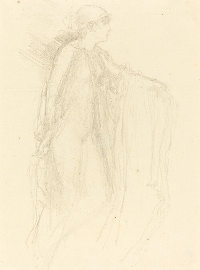 帽子》，1893年。 作者 詹姆斯·阿博特·麦克尼尔·惠斯勒