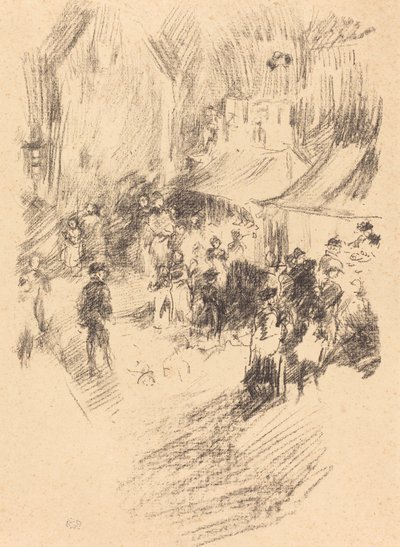 展览会，18951896。 作者 詹姆斯·阿博特·麦克尼尔·惠斯勒