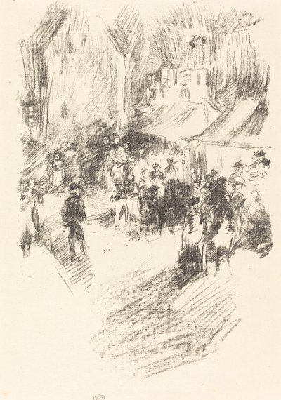 展览会，1895年至1896年。 作者 詹姆斯·阿博特·麦克尼尔·惠斯勒