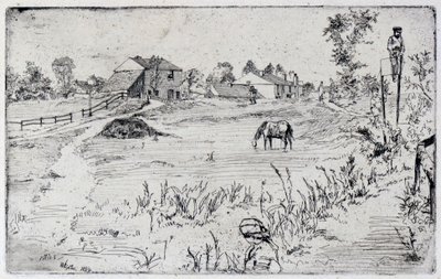 与马的风景 作者 詹姆斯·阿博特·麦克尼尔·惠斯勒