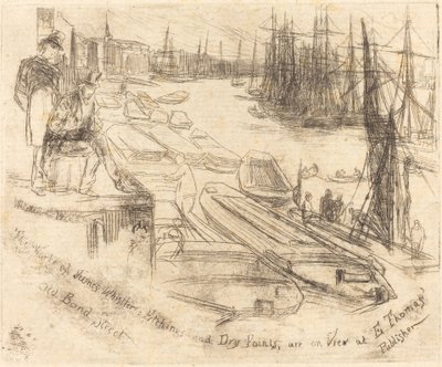 小池》，1861年。 作者 詹姆斯·阿博特·麦克尼尔·惠斯勒