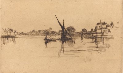 The Little Putney, No.II, 1879. 作者 詹姆斯·阿博特·麦克尼尔·惠斯勒